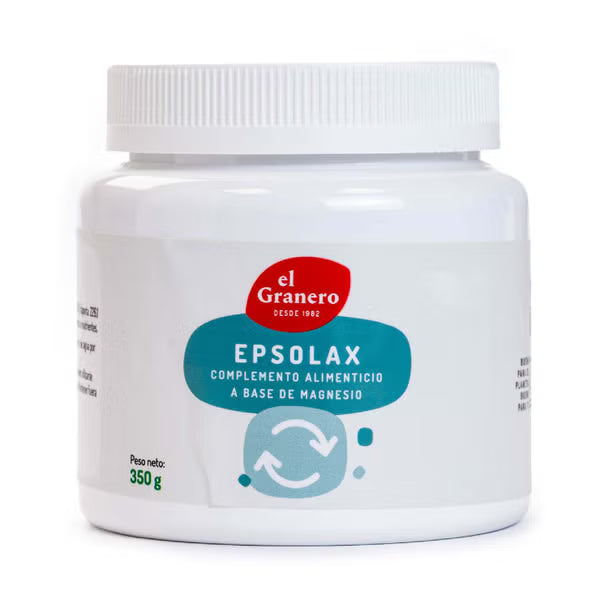 Epsolax Sales de Magnesio El Granero Integral sales de Epsom baño relajante 350g - suplemento España