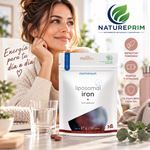 Hierro Liposomado Nutriversum VITA | Liposovit® + Vit. C, B6 y Ácido Fólico | 30 Tabletas