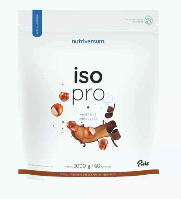 Pure Iso Pro Nutriversum | Aislado + Hidrolizado de Suero con Enzimas Digestivas | 1000g