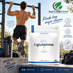 Basic L-Glutamine Nutriversum | 100% Pura, Sin Sabor | Vegana | 300g
