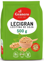 Pack 2 Lecigran Lecitina de Soja No GMO El Granero Integral | En Gránulos | 500 g