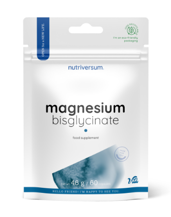 Magnesio Bisglicinato Nutriversum VITA | 250mg | 60 Cápsulas