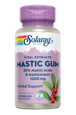 Pack 2 Mastic Gum 500 mg Solaray | Extracto de Lentisco | 45 Cápsulas