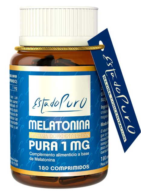 Melatonina Pura 1mg Tongil EstadoPuro | 180 Comprimidos