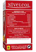 Pack 2 Nivelcol Tongil | Levadura Roja de Arroz y Fitosteroles | 120 Cápsulas
