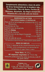 Pack 2 Nivelcol Tongil | Levadura Roja de Arroz y Fitosteroles | 60 Cápsulas