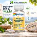 Pack 3 Complex Magnesium Opti-5 Solaray | 5 Fuentes de Magnesio | 60 Cápsulas