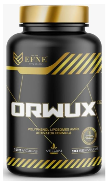 Orwux EFNE | Fórmula de 8 Extractos Vegetales | Vegano | 120 Cápsulas
