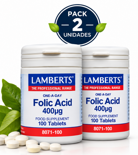 Pack 2 Ácido Fólico Lamberts - Natureprim