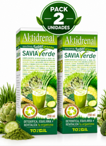 Pack 2 Savia Verde Tongil Aktidrenal | Algas y Extractos Vegetales Concentrados | 250ml