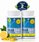 Pack 2 Nua DHA 500 mg Limón IFOS | Masticable | 60 Perlas