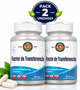Pack 2 Factor de Transferencia KAL | Calostro, Lactoferrina y Beta-Glucanos | 60 VegCaps