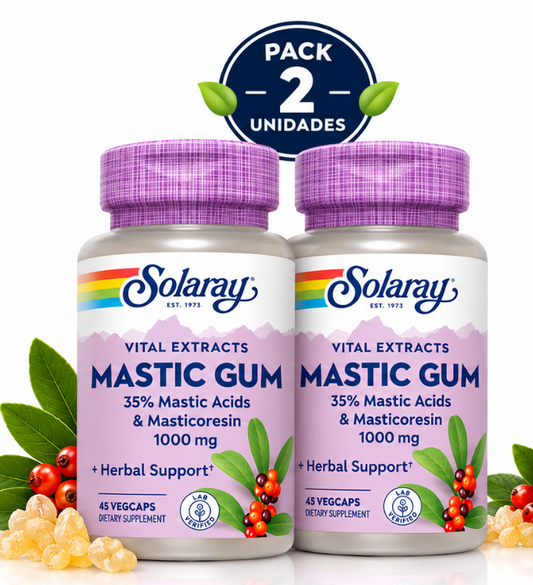 Pack 2 Mastic Gum Solaray - Natureprim