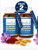 Pack 2 Azafrán 2% Safranal EstadoPuro | Con Vitamina B6 | 40 Cápsulas