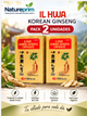 Pack 2 Ginseng Coreano IL HWA Tongil | Raíz de 6 Años | 100 Cápsulas