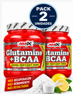 Pack 2 Glutamina + BCAA Amix | 300 g