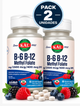 Pack 2 B6/B12 Methyl Folate (Homocystein) KAL| Formas Activas Metiladas | 60 Comprimidos Sublinguales