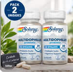 Pack 2 Multidophilus 12 Solaray | 12 Cepas 20.000 Millones UFC | 50 Cápsulas