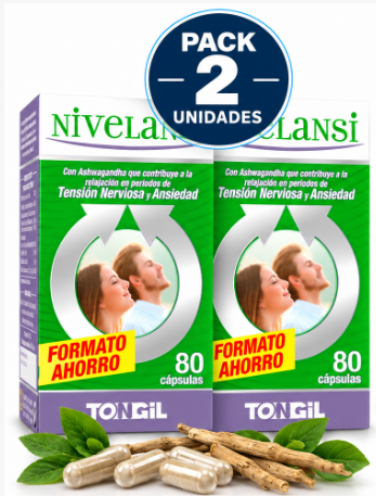 Pack 2 Nivelansi Tongil Formato Ahorro | 80 Cáps
