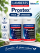 Pack 2 Prostex® Lamberts | 320 mg Beta-Sitosteroles con Vitaminas, Zinc, Aminoácidos y Quercetina | 90 Comprimidos