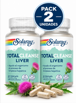 Pack 2 Total Cleanse Liver Solaray | Cardo Mariano | 60 Cáps