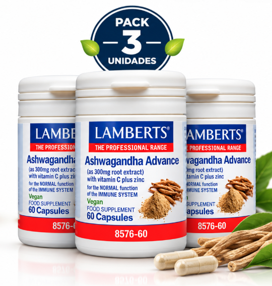 Pack 3 Ashwagandha Advance Lamberts - Natureprim