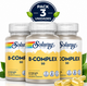 Pack 3 Vitamin B-Complex 50 Solaray | Las 8 Vitaminas del Grupo B | Vegano | 50 VegCaps