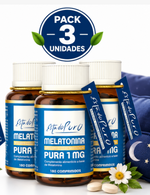 Pack 3 Melatonina Pura 1mg Tongil EstadoPuro | 180 Comprimidos