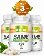 Pack 3 SAMe 400mg EFNE | S-Adenosilmetionina | Vegano | 60 Cápsulas