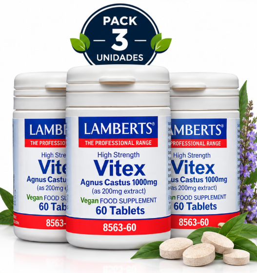 Pack 3 Vitex Agnus Castus Lamberts - Natureprim