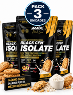 Pack 3 Black CFM Isolate Amix | Proteína Whey Isolada | 500 g