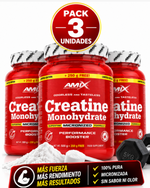 Pack 3 Creatina Monohidrato Micronizada Amix | 750 g