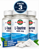 Pack 3 L-Taurina 500 mg KAL | 60 Comprimidos