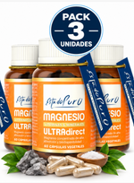 Pack 3 Magnesio ULTRAdirect EstadoPuro | Alta Absorción