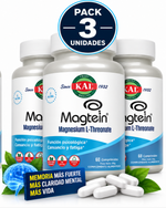 Pack 3 Magnesio L-Treonato KAL | Magtein® | 60 Comprimidos