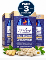 Pack 3 Maxi Enzimas + Probióticos EstadoPuro | 80 Cáps
