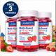 Pack 3 Multi-Guard for Kids Lamberts | Gominolas Multivitamínicas | 12 Vitaminas y Minerales | Sabor Fresa | 60 Uds.