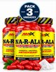 Pack 3 NA-R-ALA Amix | Ácido Alfa Lipoico | 60 Cáps