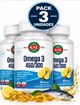 Pack 3 Omega 3 EPA 450/DHA 300 KAL | 60 Perlas