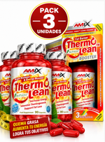 Pack 3 ThermoLean Booster Amix | Con Cafeína y BioPerine® | 90 Cápsulas