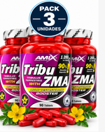 Pack 3 Tribu-ZMA Amix | Zinc, Magnesio y Tribulus | 90 Tabl