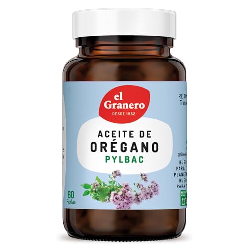 Aceite de Orégano Español Pylbac El Granero Integral 60 perlas 700mg - suplemento España