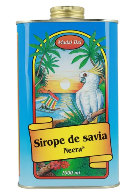 Sirope de Savia Madal Bal | Edulcorante Natural de Savia de Palma y Arce | 1 L
