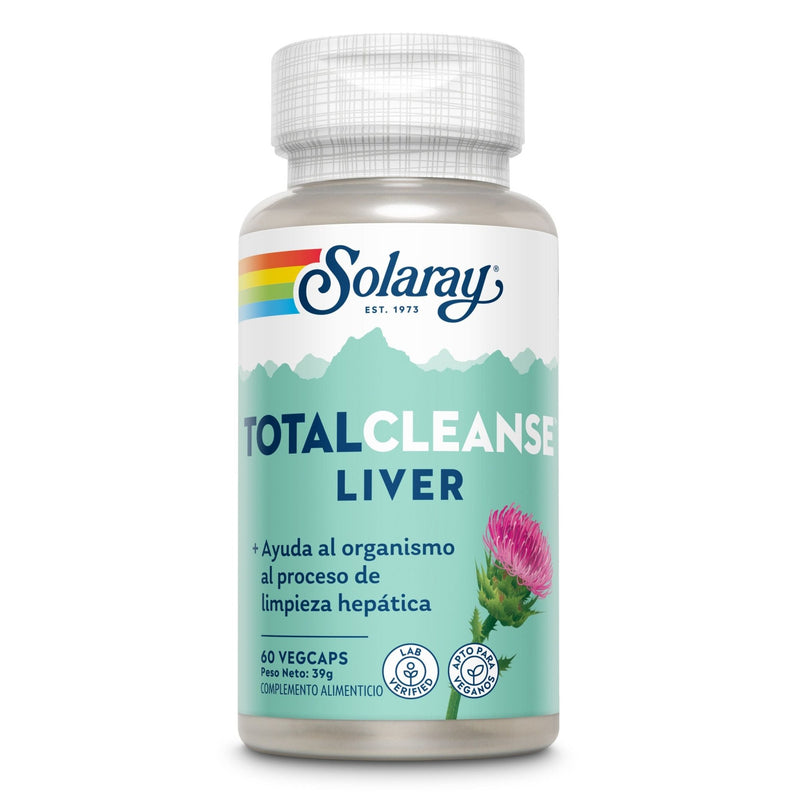 Total Cleanse Liver Solaray | Cardo Mariano | 60 Cáps - Natureprim