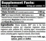 Tribu-ZMA Amix | Zinc, Magnesio y Tribulus | 90 Tabl