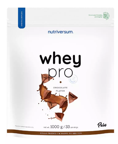 Pure Whey Pro Nutriversum | Concentrado de Suero con Enzimas Digestivas | 1000g